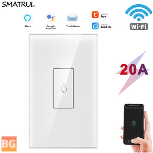 SMATRUL Tuya Wifi Smart Boiler Switch - US/EU 110V/220V Touch Control - Electric Water Heater On Off