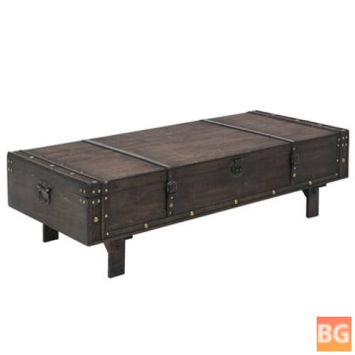 Solid Wood Coffee Table - 47.2