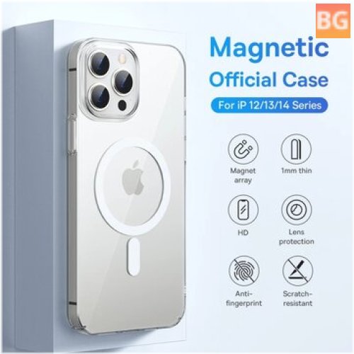 Baseus Magnetic Phone Case with Wireless Charging for iPhone