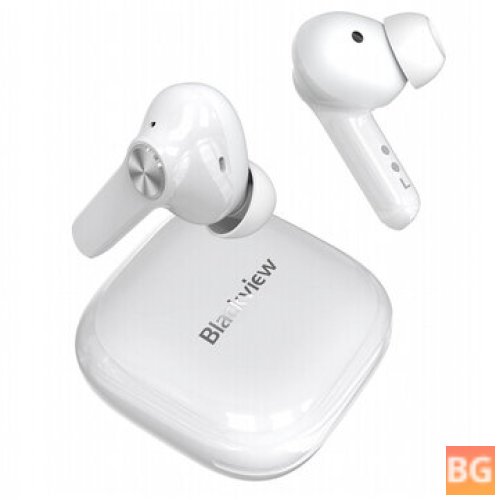 Blackview AirBuds 5 Pro Bluetooth 5.0 Earphones with Active Noise Reduction and HD Calls