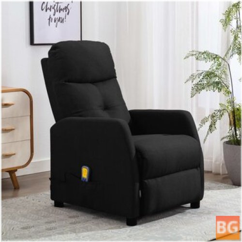 Black Rocking Massage Chair and Recliner, Shiatsu and Rolling Massage for Lower and Upper Back, Shoulders for Office Home