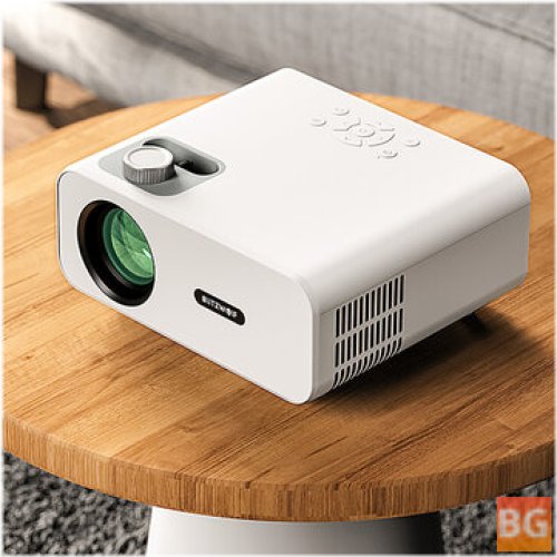 BlitzWolf® Portable LED Projector - 1080P, 9000 Lumens, Home Theater Compatible