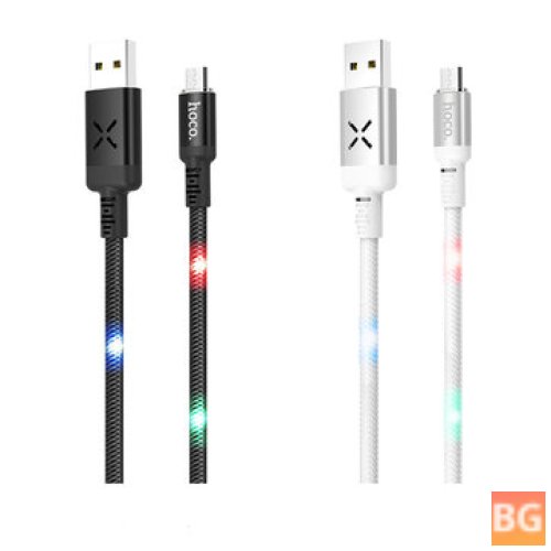 Micro USB Charging Cable for Tablet Smartphones with Backlight