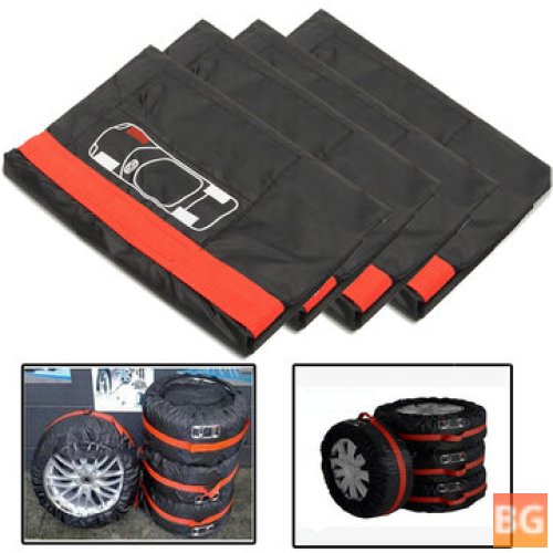 Universal Car Tyre Cover Set