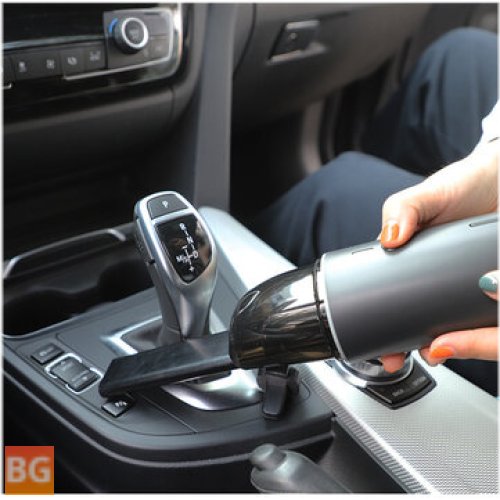 Car Home Vacuum Cleaner with 4000Pa Wireless Charging and Dust Collector