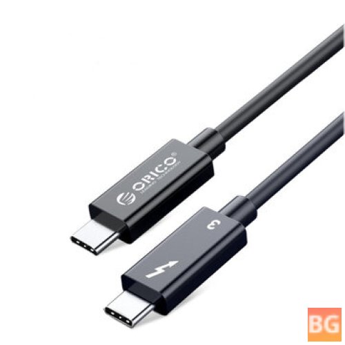 ORICO for Thunderbol 3 Cable - 100W PD3.0 8K 60HZ Video Output - for Samsung Galaxy S20 2020 MacBook Pro 2020