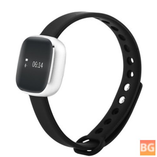 Watch Bracelet with Pedometer and Health Monitor - Metal Body