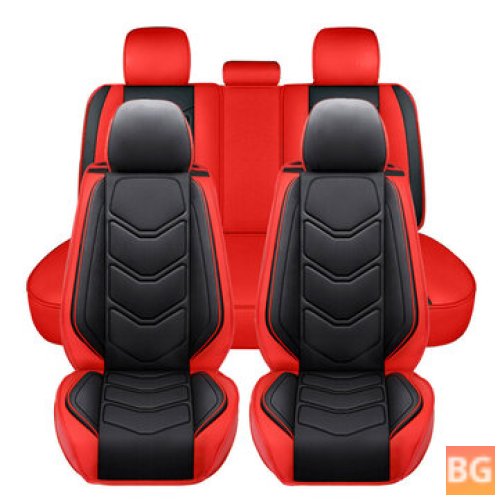 Universal 3D PU Leather Car Seat Cover Set (5pcs)