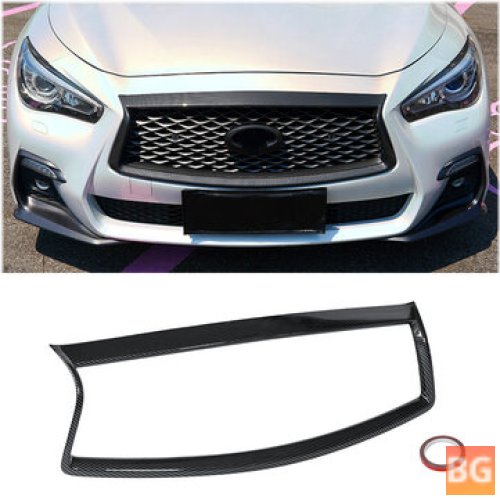 Carbon Fiber Trim Overlay for the Front of the Car