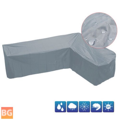 L-Shaped Outdoor Sofa Cover