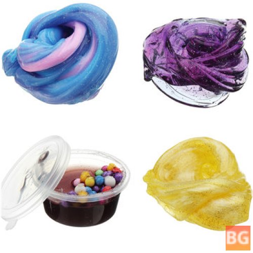 Mixed Cotton Slime - DIY Stress Reliever