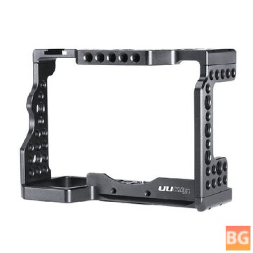 Metal Camera Cage with Microphone Light Mount