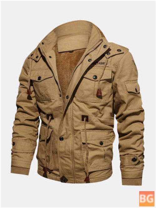 Warm Hooded Jacket for Men