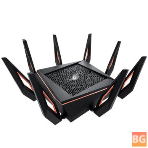 ASUS ROG Rapture RT-AX11000 WiFi Router - 10 Gigabit - Quad Core 2.5GHz - wtfast Mesh